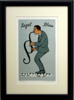 Jiří Slíva - Legal blues - grafika